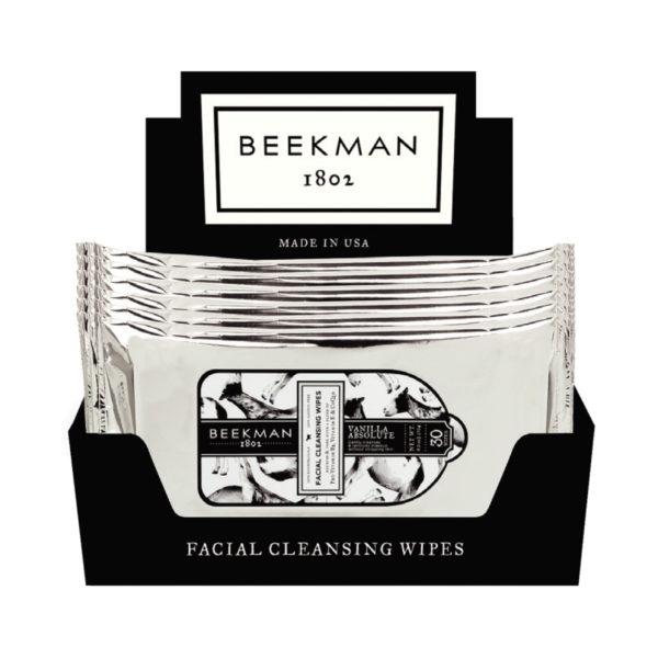 Beekman Face Wipes Vanilla