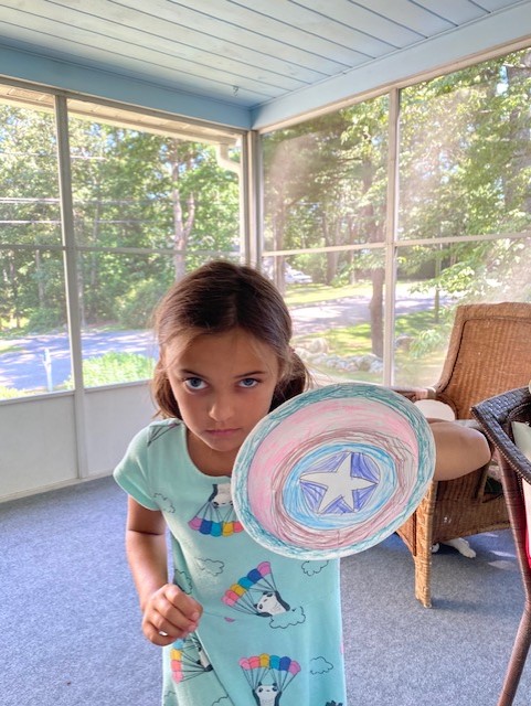 Lily H's Captain America Shield
