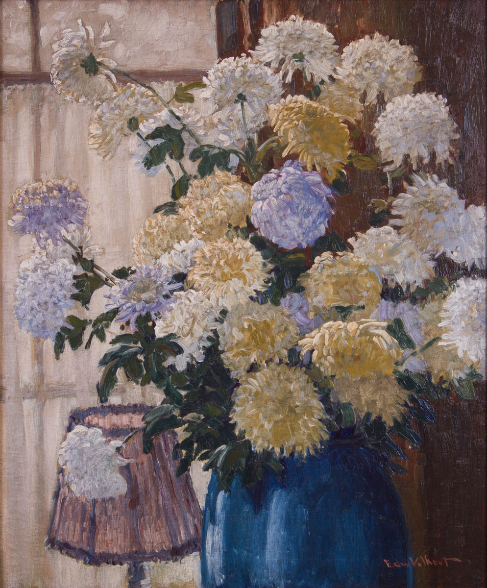 Mums in a Vase