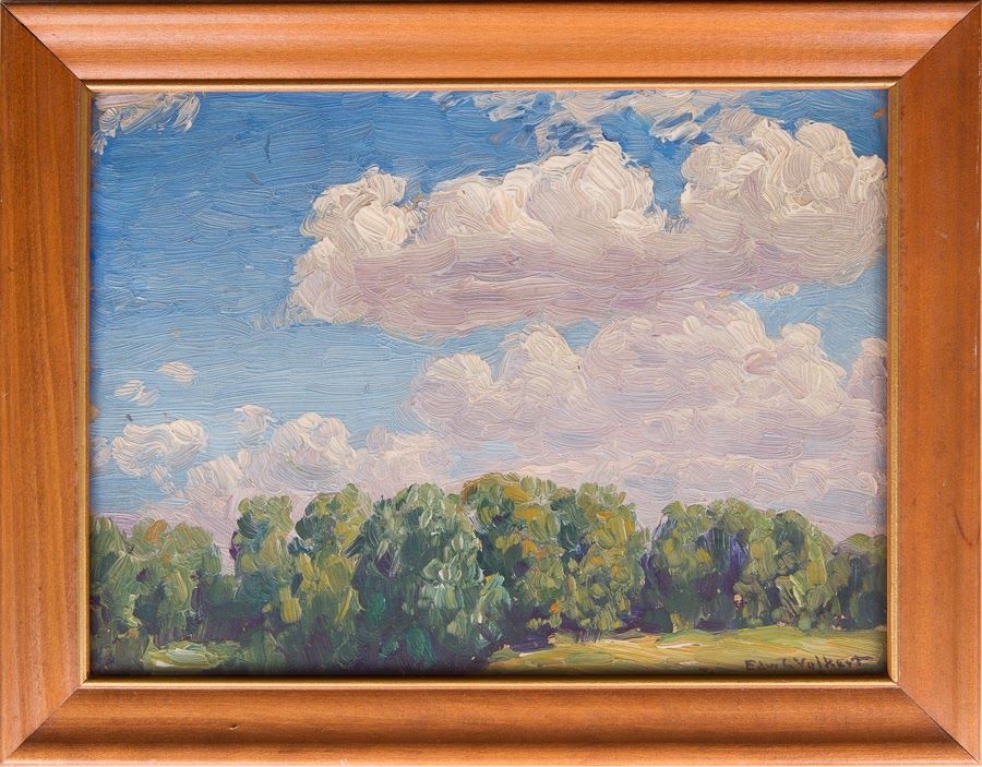 Untitled [Trees and sky]